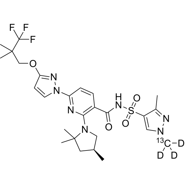 Elexacaftor-13C,d3 (VX-445-13C,d3)
